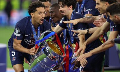APTOPIX Hungary Champions League Final Soccer