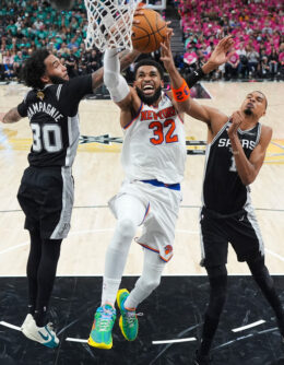 APTOPIX NBA Finals Knicks Spurs Basketball