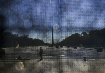 APTOPIX Lincoln Memorial Reflecting Pool