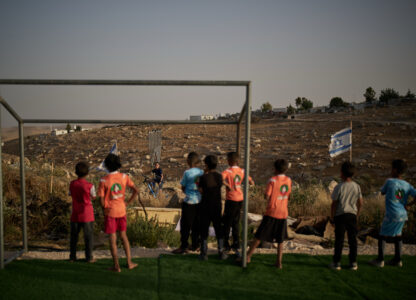 APTOPIX Palestinians West Bank Soccer Photo Essay