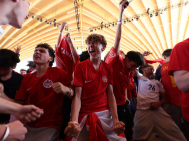 APTOPIX Bosnia Canada WCup Soccer