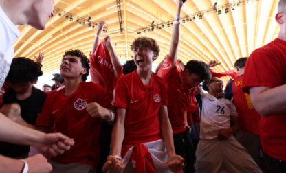 APTOPIX Bosnia Canada WCup Soccer