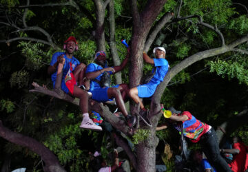APTOPIX Haiti WCup Soccer Reaction