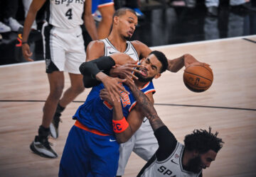 APTOPIX NBA Finals Knicks Spurs Basketball