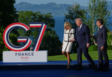 APTOPIX France G7 Summit Trump