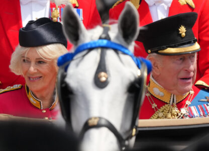 APTOPIX Britain Royals Trooping the Colour