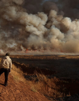 APTOPIX Syria Wildfires