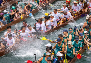 APTOPIX Hong Kong Dragon Boat Festival