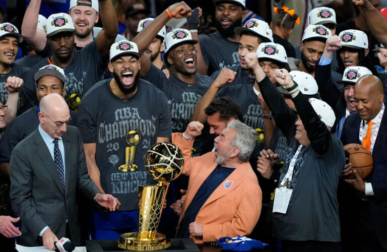 APTOPIX NBA Finals Knicks Spurs Basketball