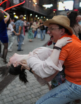 APTOPIX Russia Daily Life