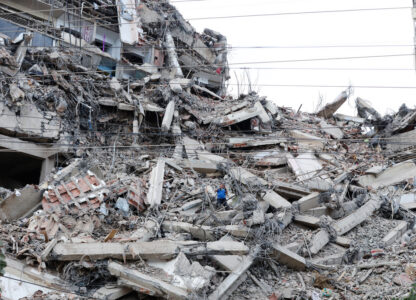 APTOPIX Venezuela Earthquake