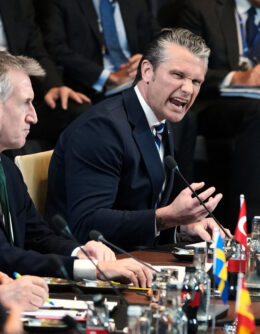 Belgium NATO Defense Ministers