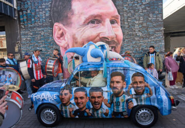 APTOPIX Argentina Messi Birthday