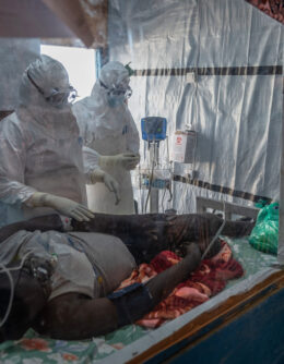APTOPIX Congo Ebola