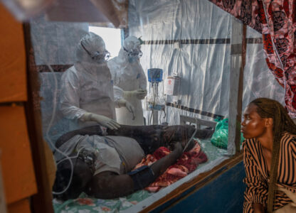 APTOPIX Congo Ebola