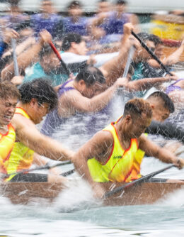 APTOPIX Hong Kong Dragon Boat Festival