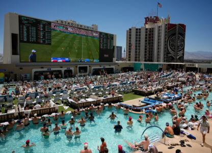APTOPIX Las Vegas WCup Soccer Reaction