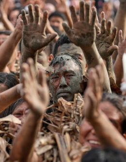 APTOPIX Philippines Mud Festival Photo Gallery