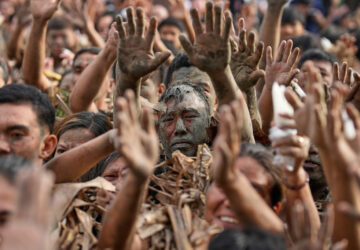 APTOPIX Philippines Mud Festival Photo Gallery