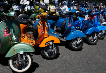 Italy Vespa 80 Years