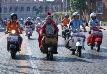 Italy Vespa 80th Anniversary
