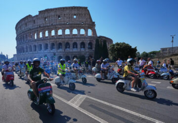Italy Vespa 80th Anniversary