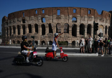 Italy Vespa 80th Anniversary