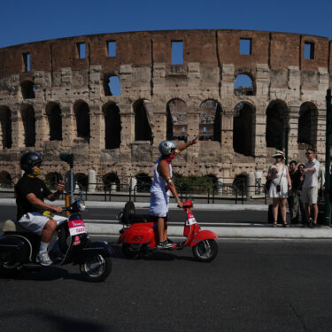 Italy Vespa 80th Anniversary
