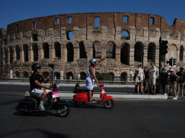 Italy Vespa 80th Anniversary