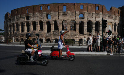 Italy Vespa 80th Anniversary