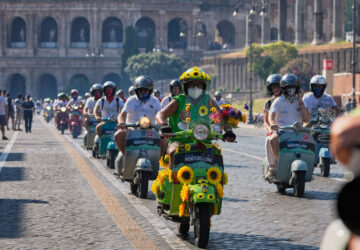 Italy Vespa 80th Anniversary