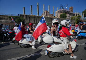 Italy Vespa 80th Anniversary