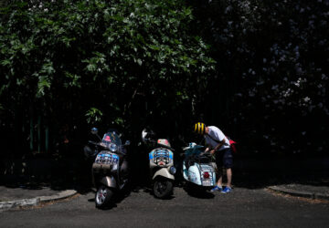 Italy Vespa 80 Years