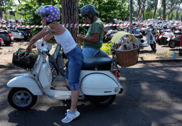Italy Vespa 80 Years