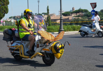 Italy Vespa 80th Anniversary