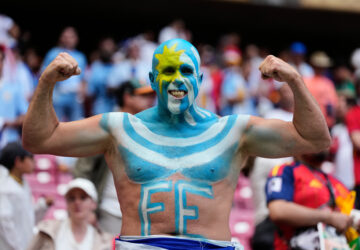 Spain Uruguay WCup Soccer