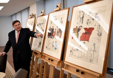 White House Rockwell Sketches