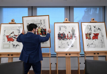 White House Rockwell Sketches