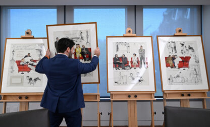 White House Rockwell Sketches