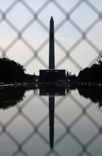 APTOPIX Lincoln Memorial Reflecting Pool