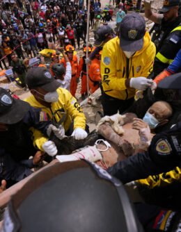 APTOPIX Venezuela Earthquake