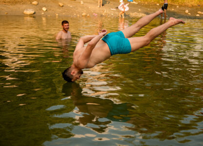 APTOPIX Romania Extreme Weather Heat