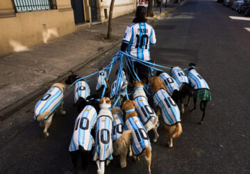 APTOPIX Argentina WCup Soccer Reaction