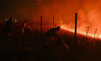 APTOPIX Greece Wildfires