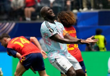 APTOPIX Belgium Spain WCup Soccer