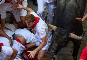 Spain Running of the Bulls