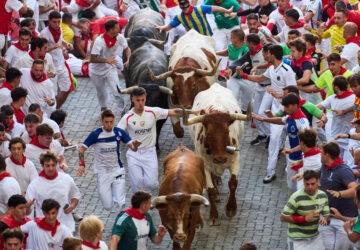 Spain Running of the Bulls
