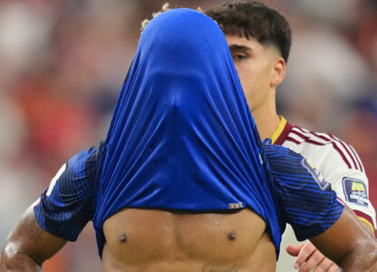 APTOPIX Spain France WCup Soccer