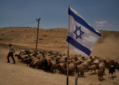 APTOPIX Palestinians West Bank Settlers Photo Essay