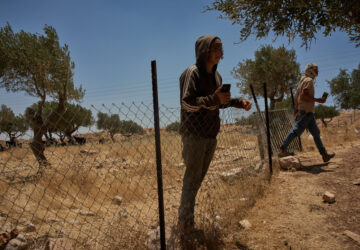 APTOPIX Palestinians West Bank Settlers Photo Essay